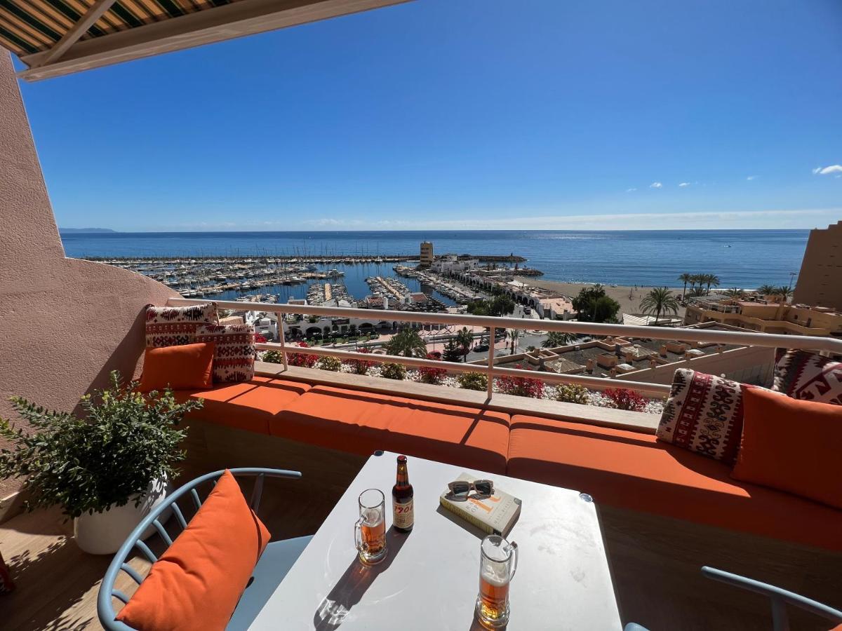Ferienwohnung Atico 1ª Linea De Playa En Puerto De Aguadulce Almería Exterior foto