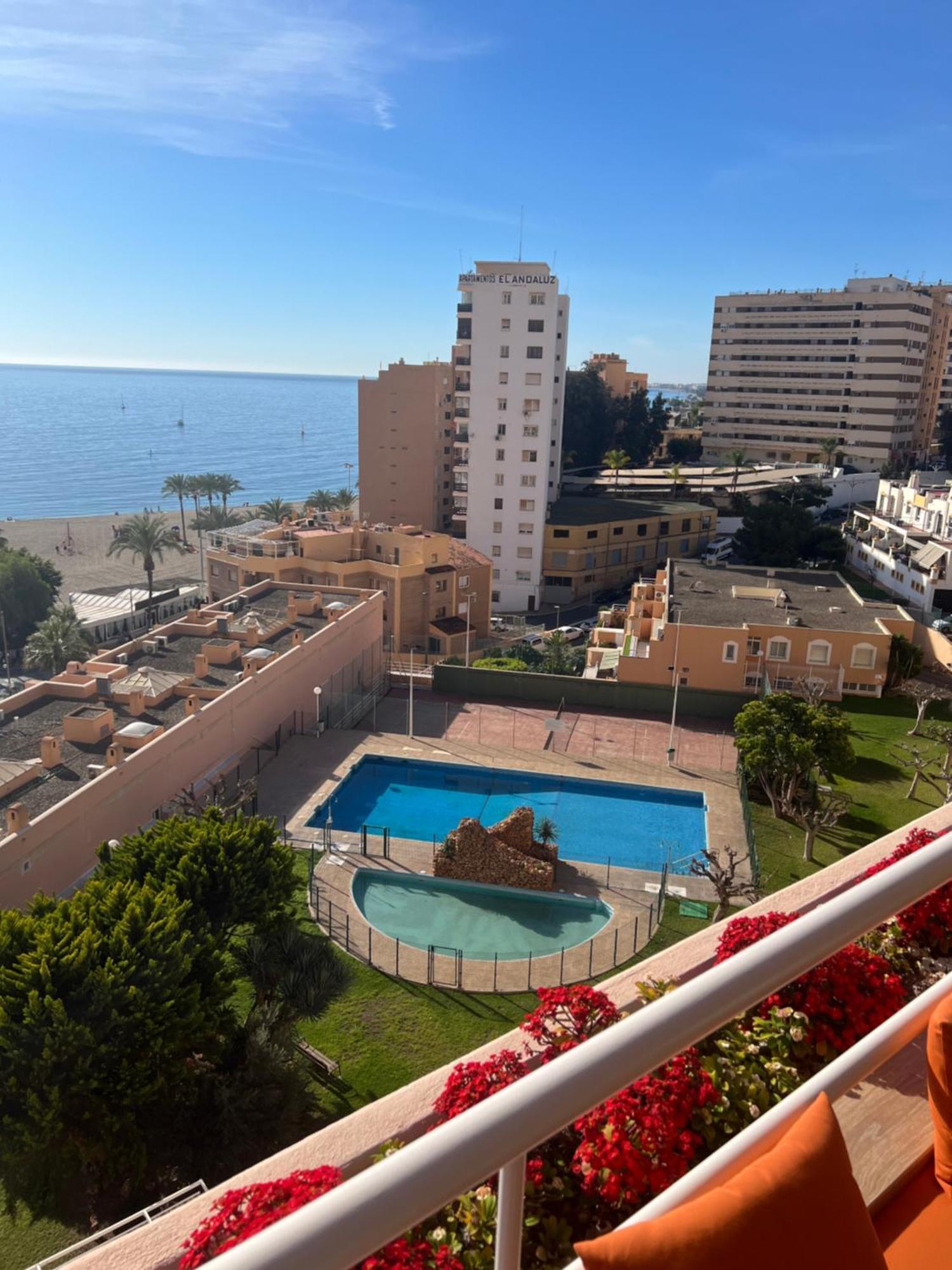 Ferienwohnung Atico 1ª Linea De Playa En Puerto De Aguadulce Almería Exterior foto